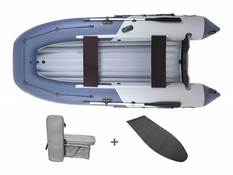 Комплект надувная лодка НДНД Grouper 350 Элит