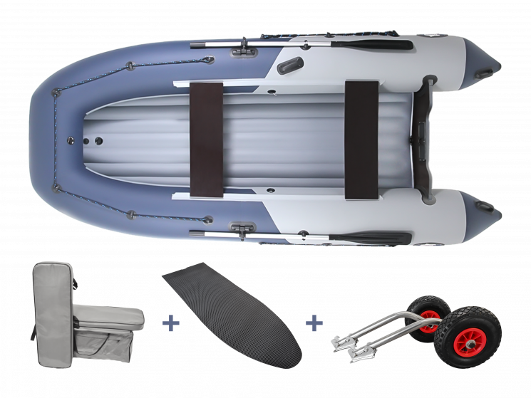 Комплект надувная лодка НДНД Grouper 350 Комфорт